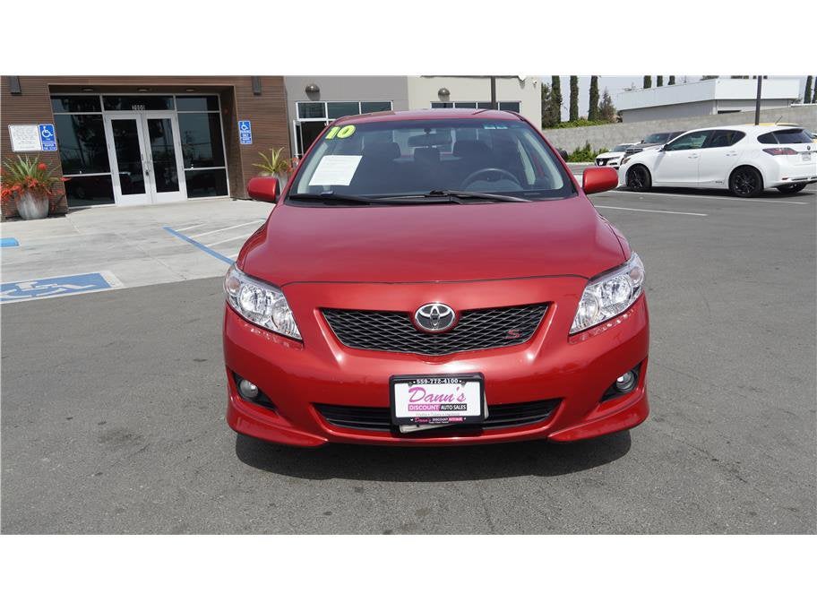 2010 Toyota Corolla S Sedan 4D