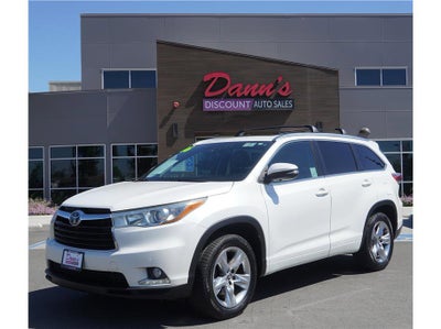 2016 Toyota Highlander Limited Platinum Sport Utility 4D