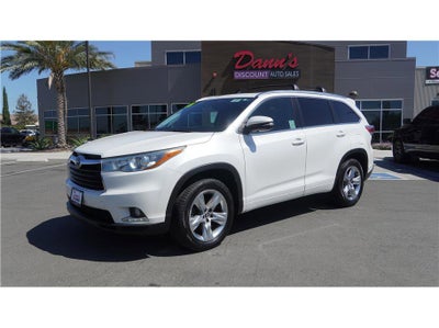 2016 Toyota Highlander Limited Platinum Sport Utility 4D