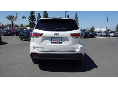 2016 Toyota Highlander Limited Platinum Sport Utility 4D