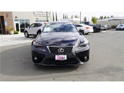 2016 Lexus IS 200t IS 200t Sedan 4D