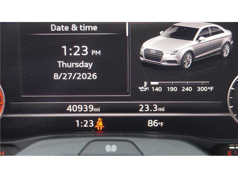 2018 Audi A3 Sedan Premium Sedan 4D